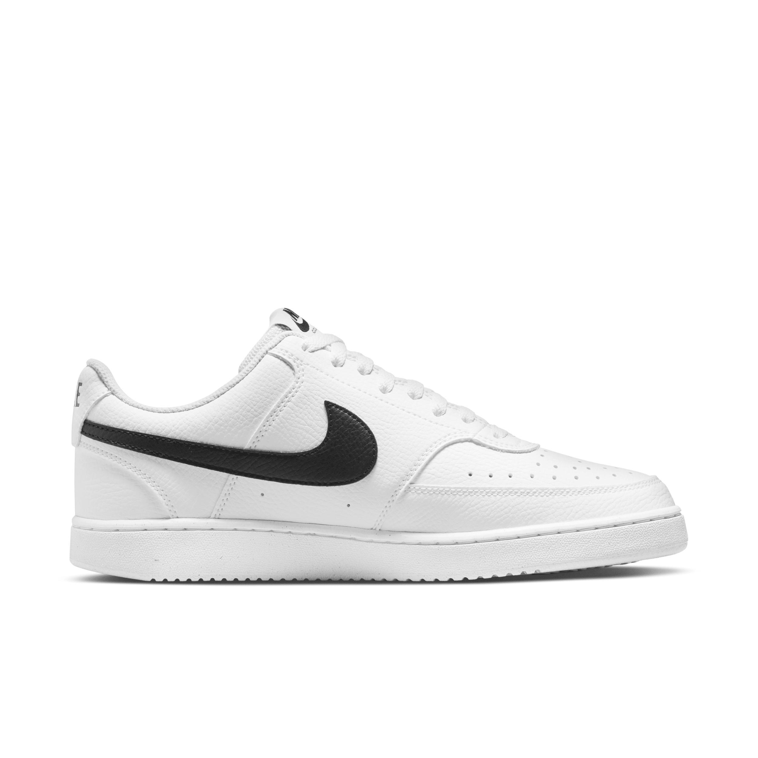 Nike Court Vision Next Nature Men's Low-Top Shoes, Size: 12, White Black White Product Image