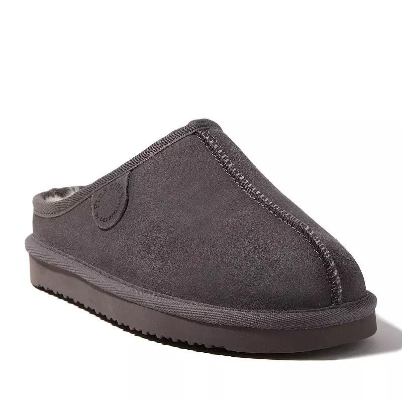 Women's Fireside By Dearfoams Greta Wool-Lined Clog Slippers, Size: 9, Black Product Image