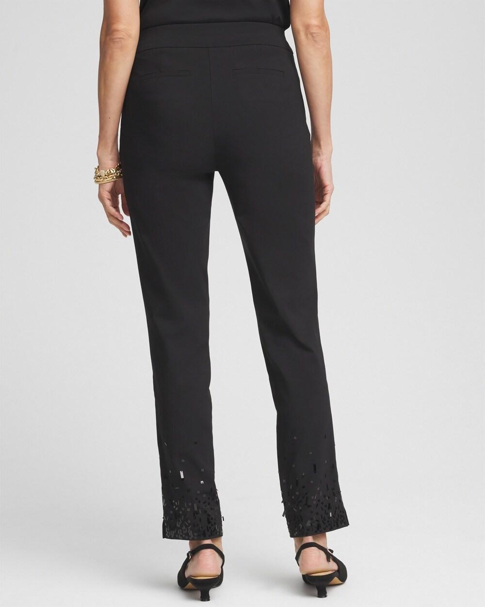 Brigitte Sequined Slim Ankle Pants Product Image