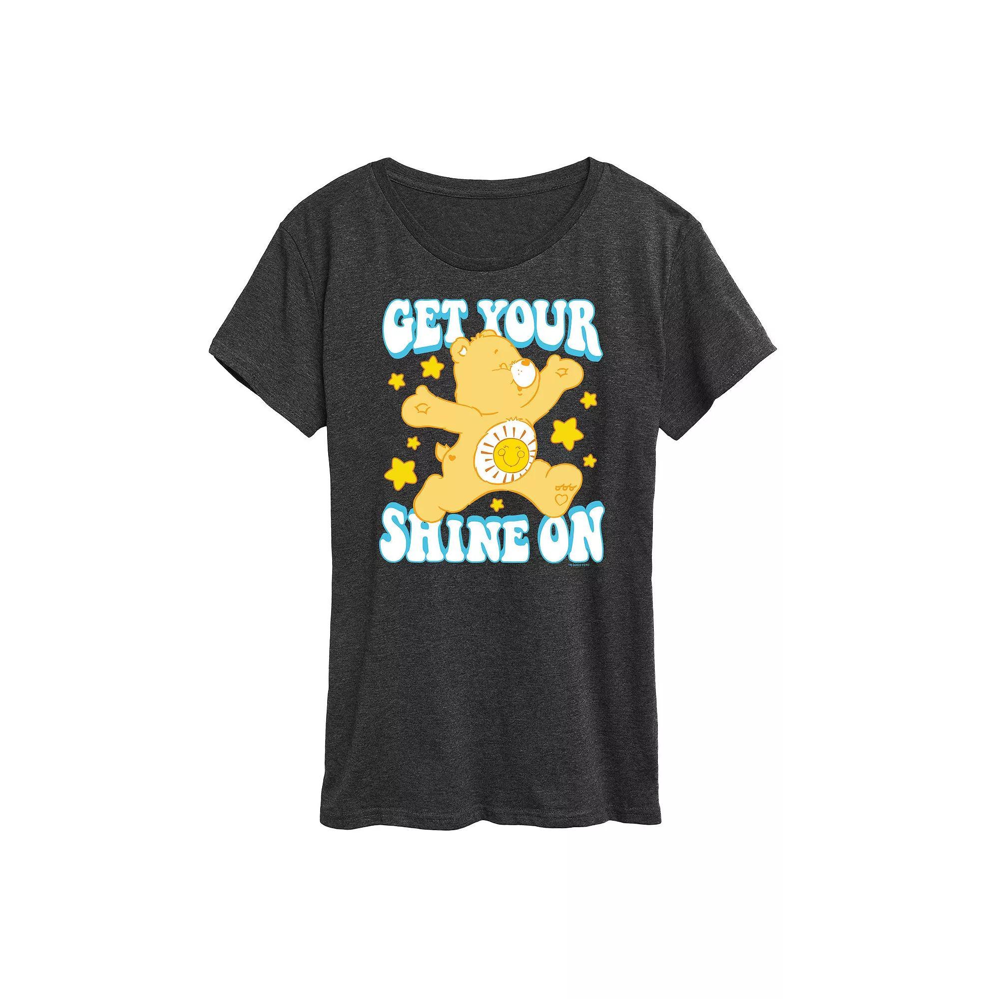 Womens Peanuts Snoopy Clover Dance Graphic Tee Heather Grey Product Image