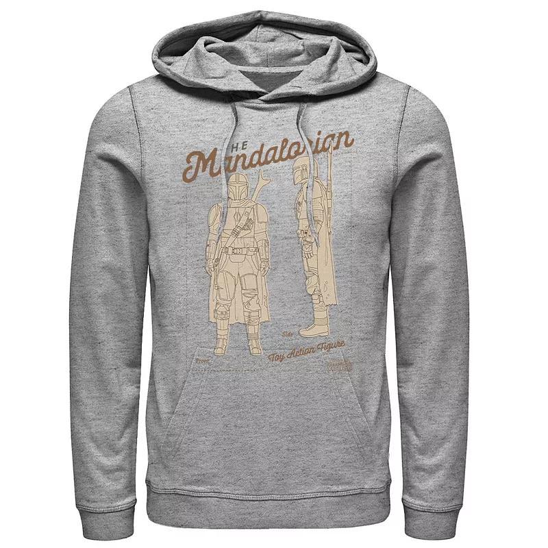 Mens Star Wars Lightsaber Blueprint Graphic Hoodie Product Image