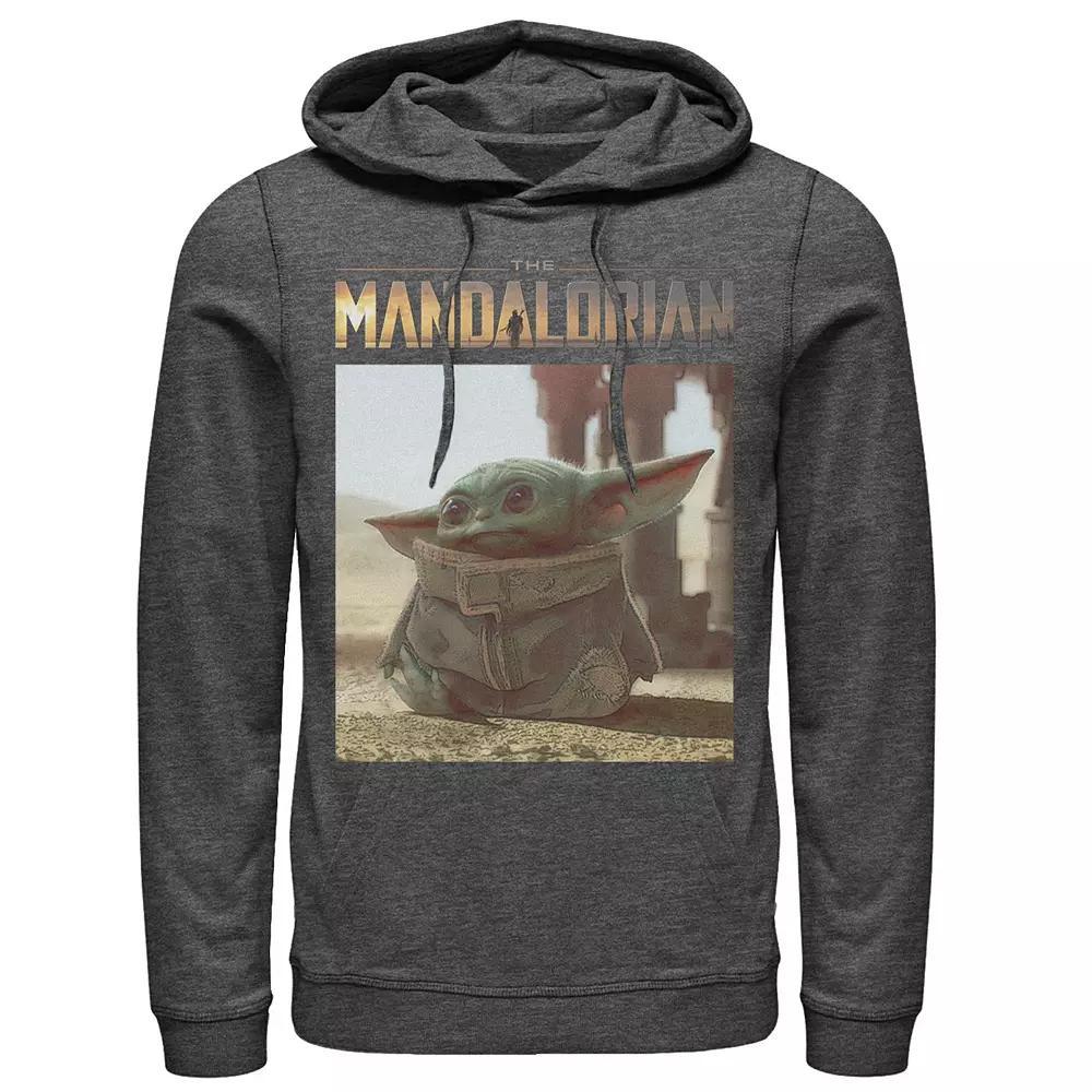 Men's Star Wars Clone Wars Square Group Photos Hoodie, Size: XL, Black Product Image