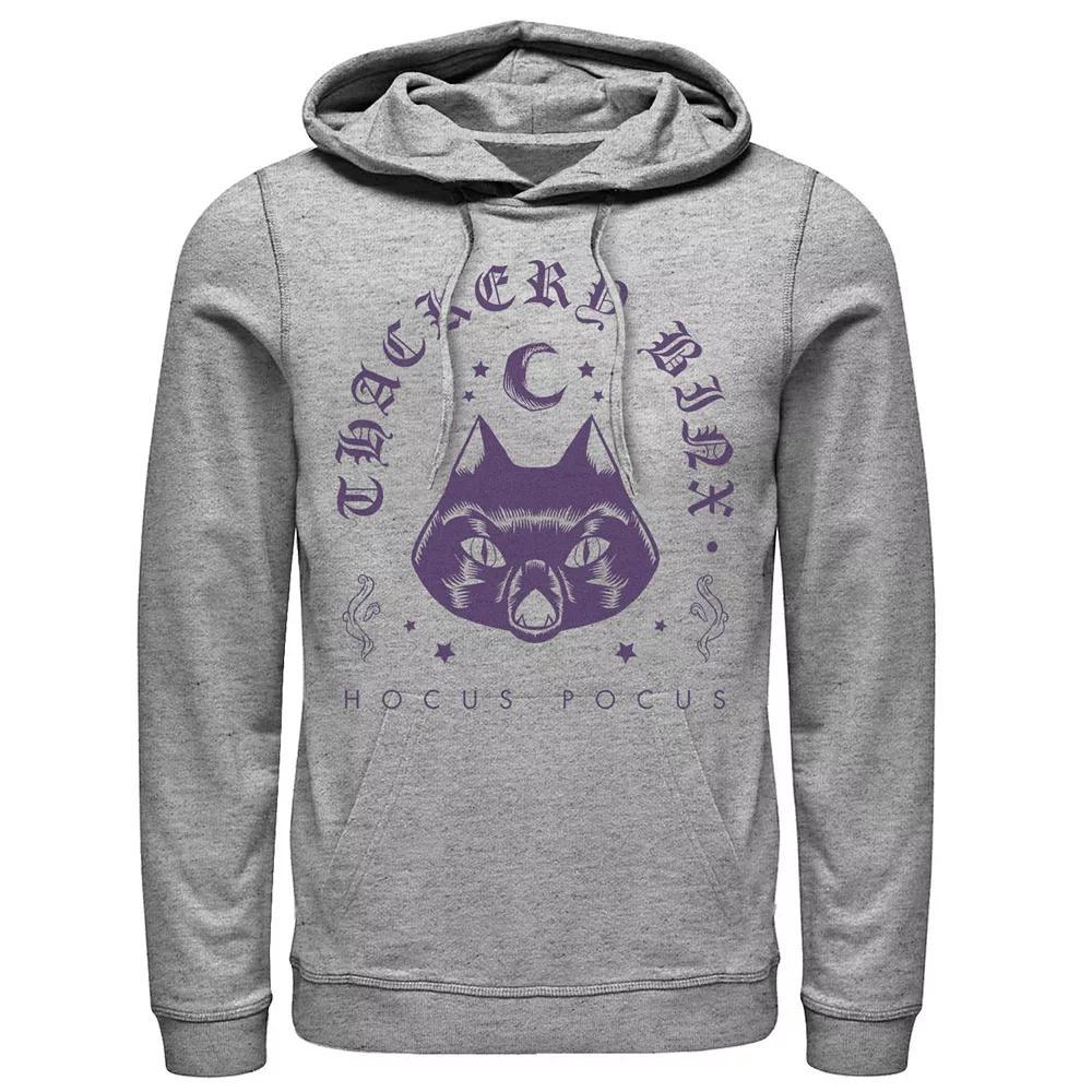 Men's Hocus Pocus Binx Tombstone Movie Quote Hoodie, Size: Large, Athletic Grey Product Image
