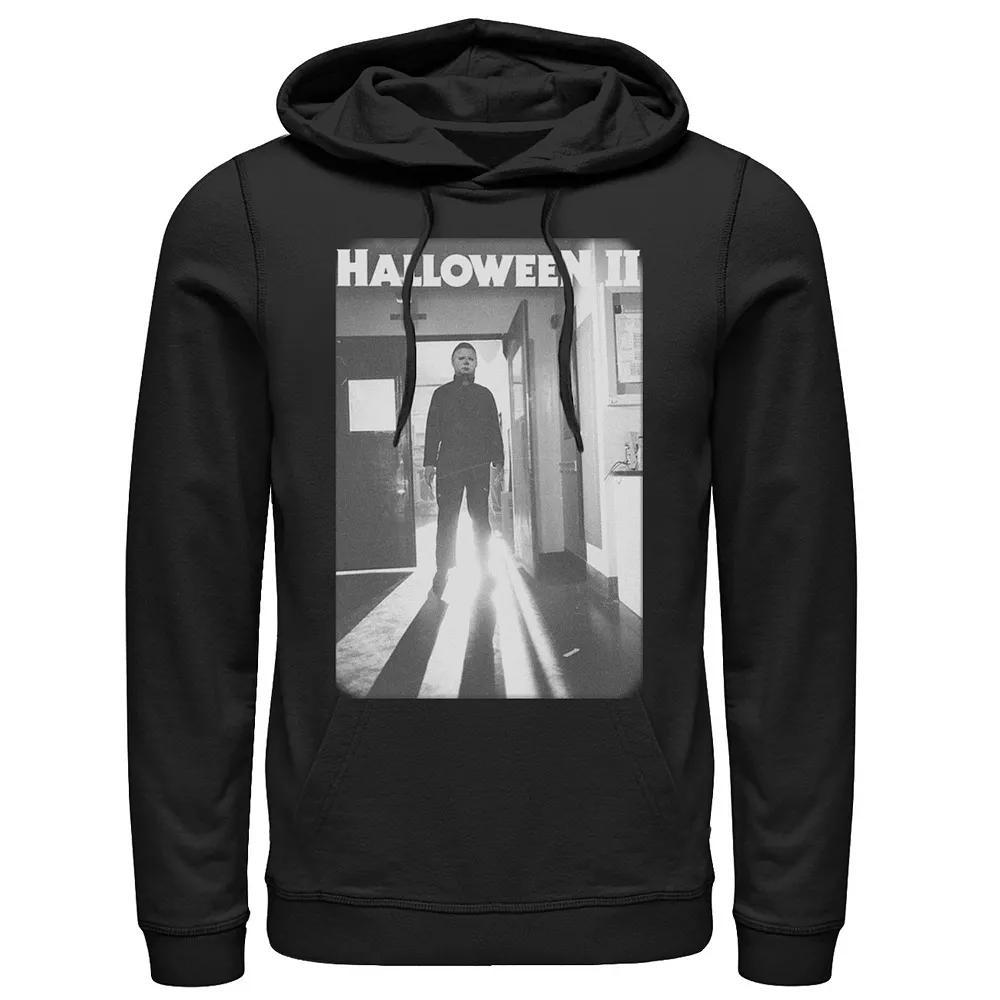 Men's Halloween 2 Michael Myers Faded Poster Sweatshirt, Size: XL, Black Product Image
