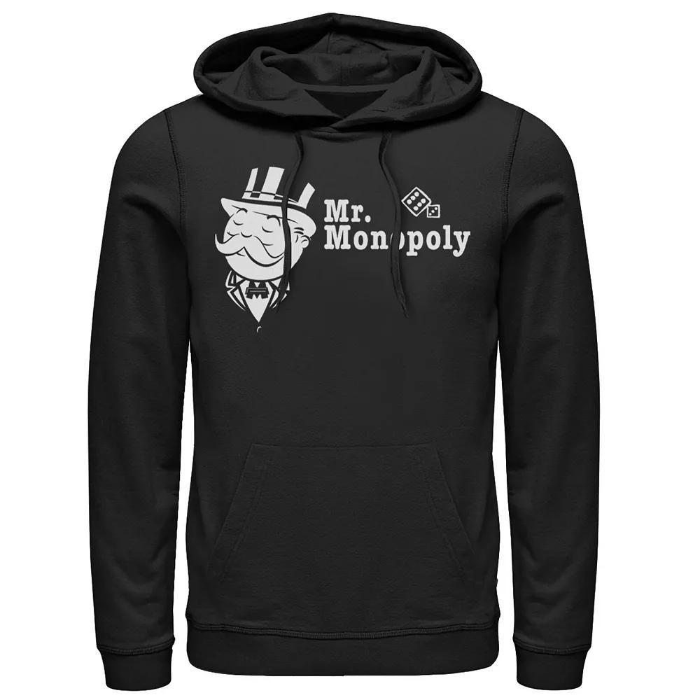 Men's Monopoly Mr. Monopoly Portrait Hoodie, Size: Small, Black Product Image