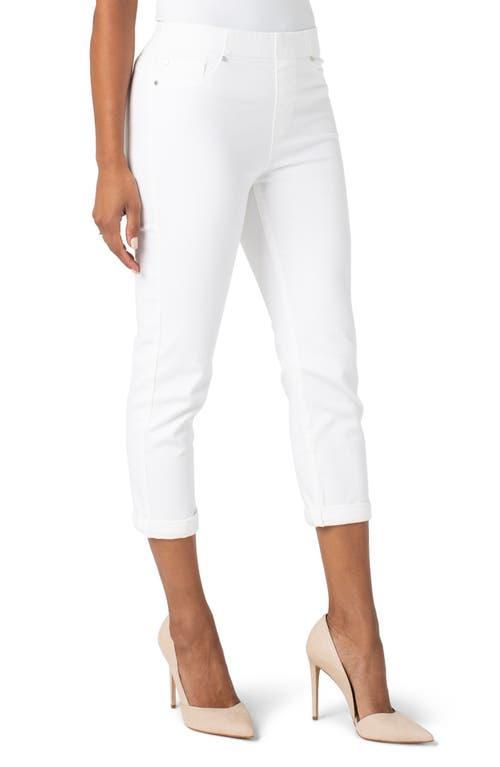Liverpool Los Angeles Chloe Pull-On Crop Rolled Cuff in Bright (Bright ) Women's Jeans Product Image