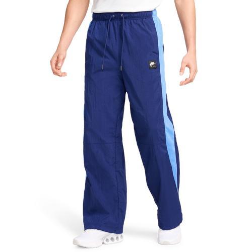 Nike Mens Nike Air Woven Pants - Mens Blue Void/University Blue Product Image