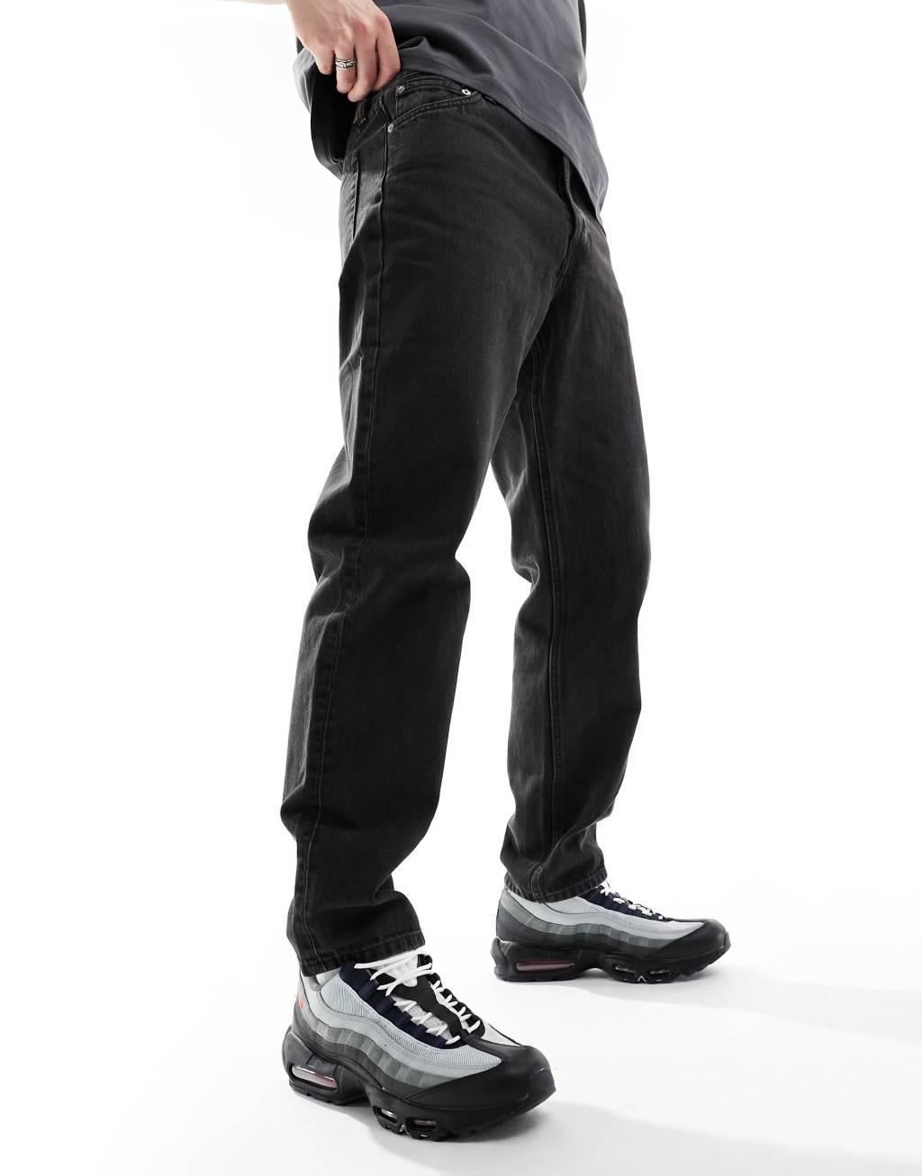 Weekday Barrel relaxed fit tapered jeans Product Image