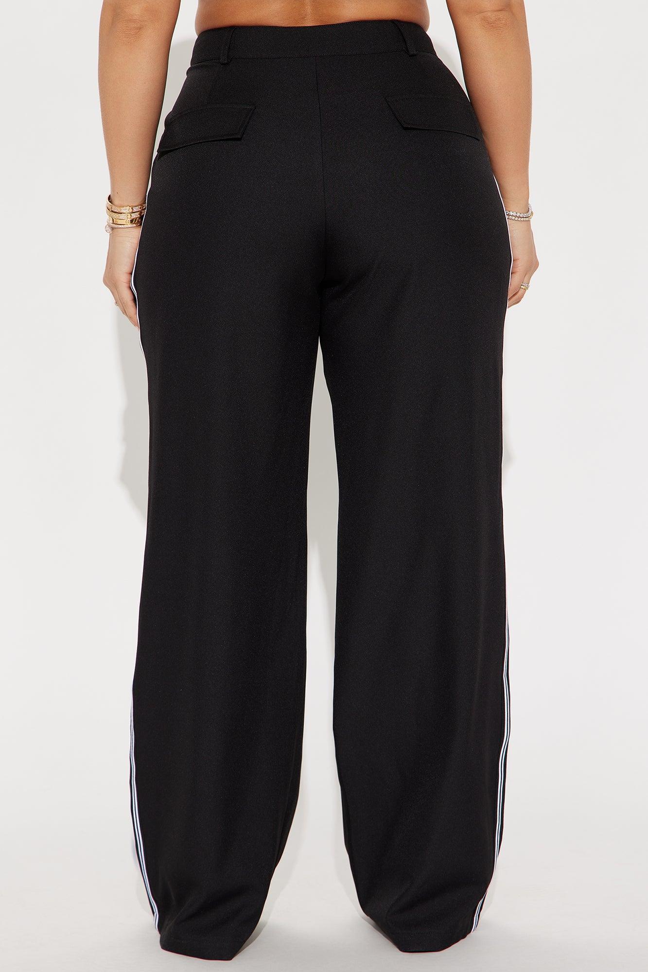 Shaylee Track Trouser Pant - Black Product Image
