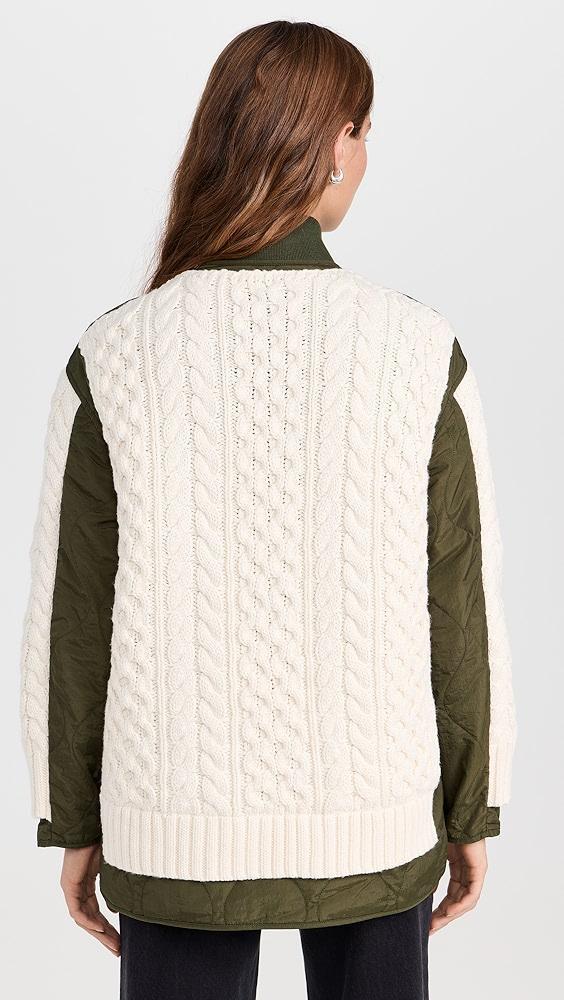 rag & bone Winnie Mixed Media Jacket | Shopbop Product Image