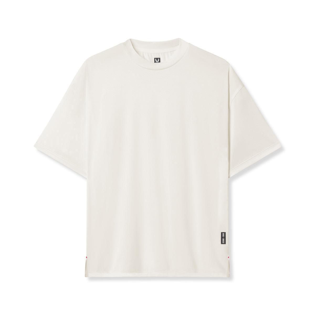0822. AeroSilver® Oversized Tee - Ivory Cream Product Image
