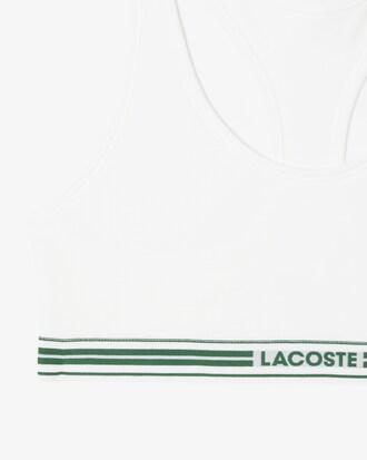 Contrast Band Stretch Cotton Bralette Product Image