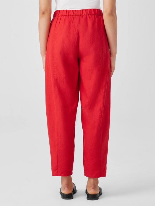 EILEEN FISHER Organic Linen Lantern Pantfemale Product Image