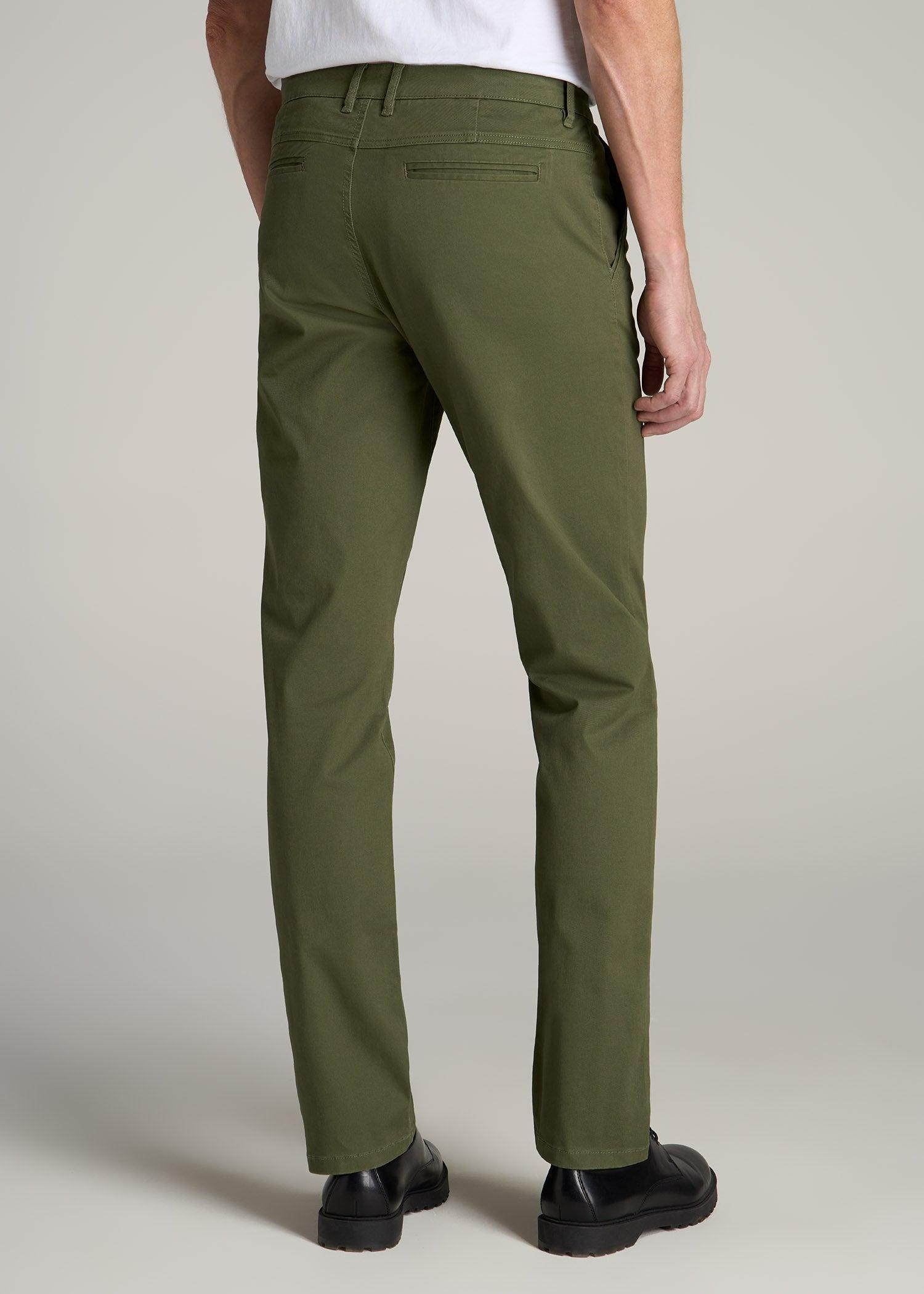 Carman TAPERED Chinos for Tall Men in Marine Navy Product Image