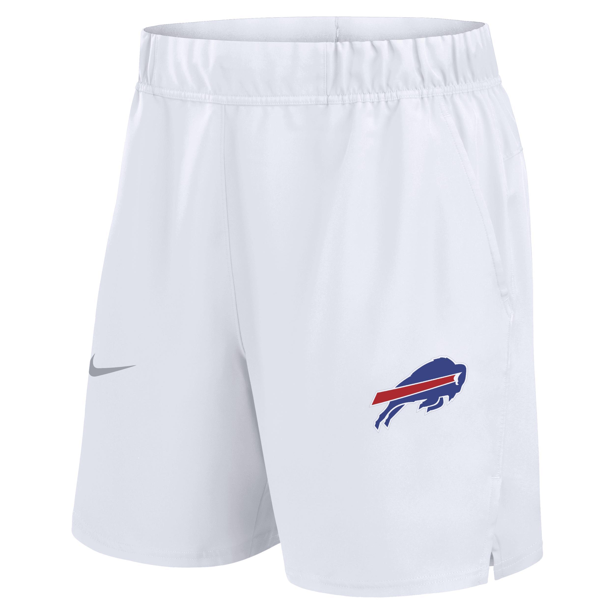 Men's Nike White Buffalo Bills Blitz Victory Performance Shorts, Size: 3XL Product Image
