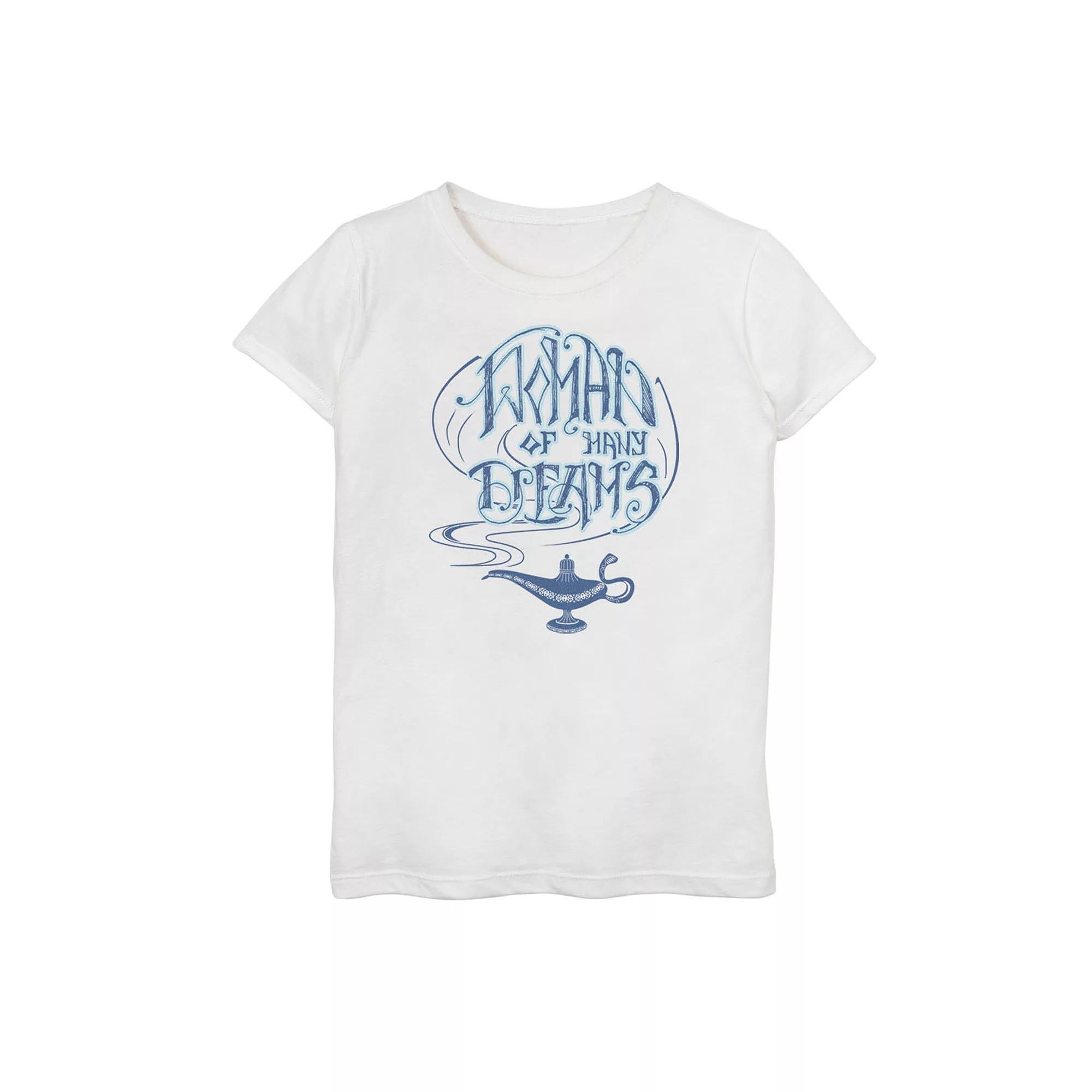 Disneys Aladdin Girls 7-16 Woman of Many Dreams Graphic Tee, Girls Product Image