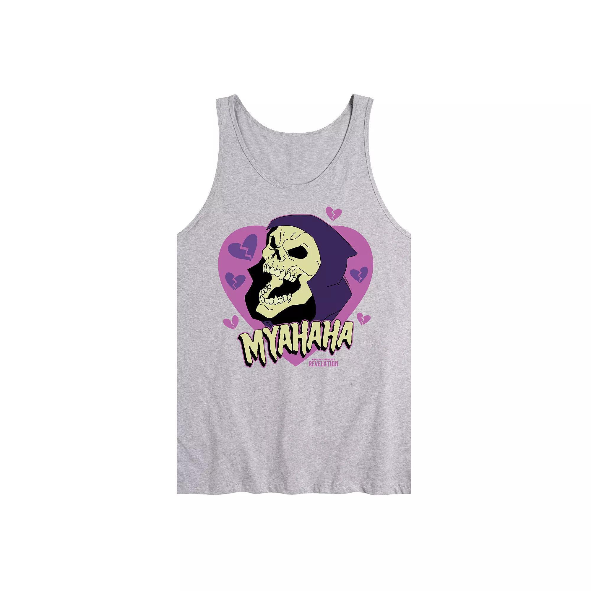 Mens Masters Of The Universe Skeletor Graphic Tank Top Grey Gray Product Image