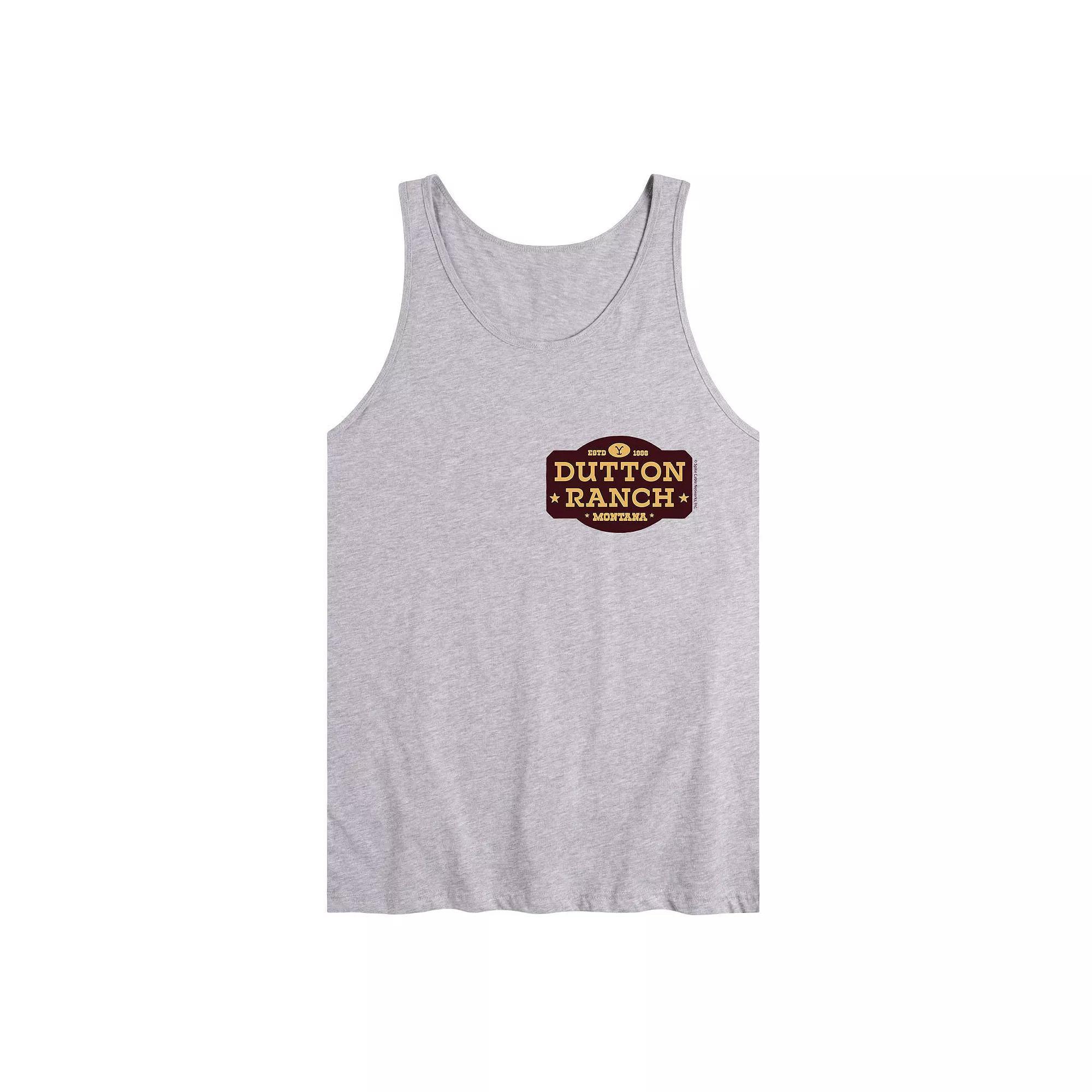 Mens Yellowstone Logo Tank Top Product Image