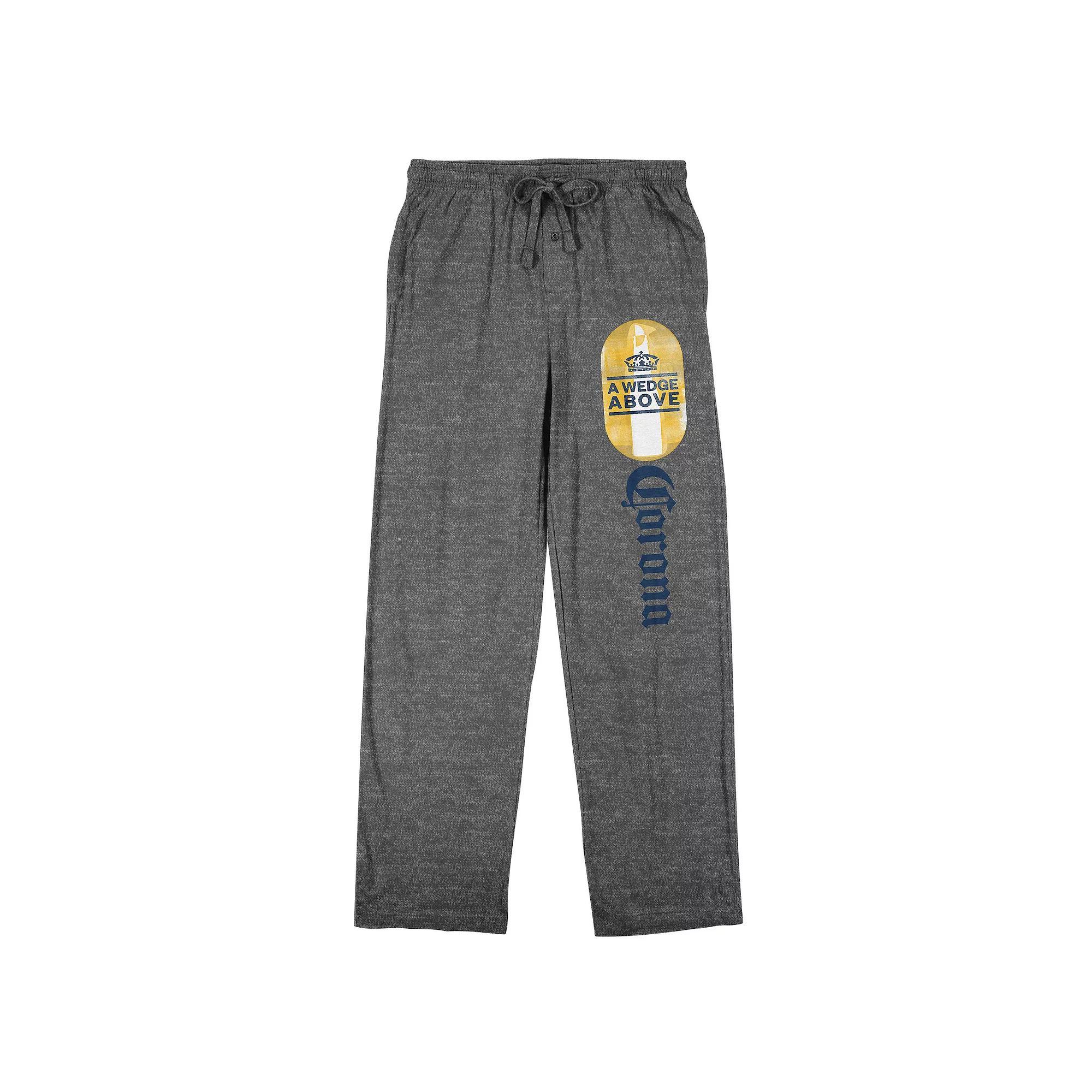 Men's Corona "A Wedge Above" Sleep Pants, Size: Large, Gray Product Image