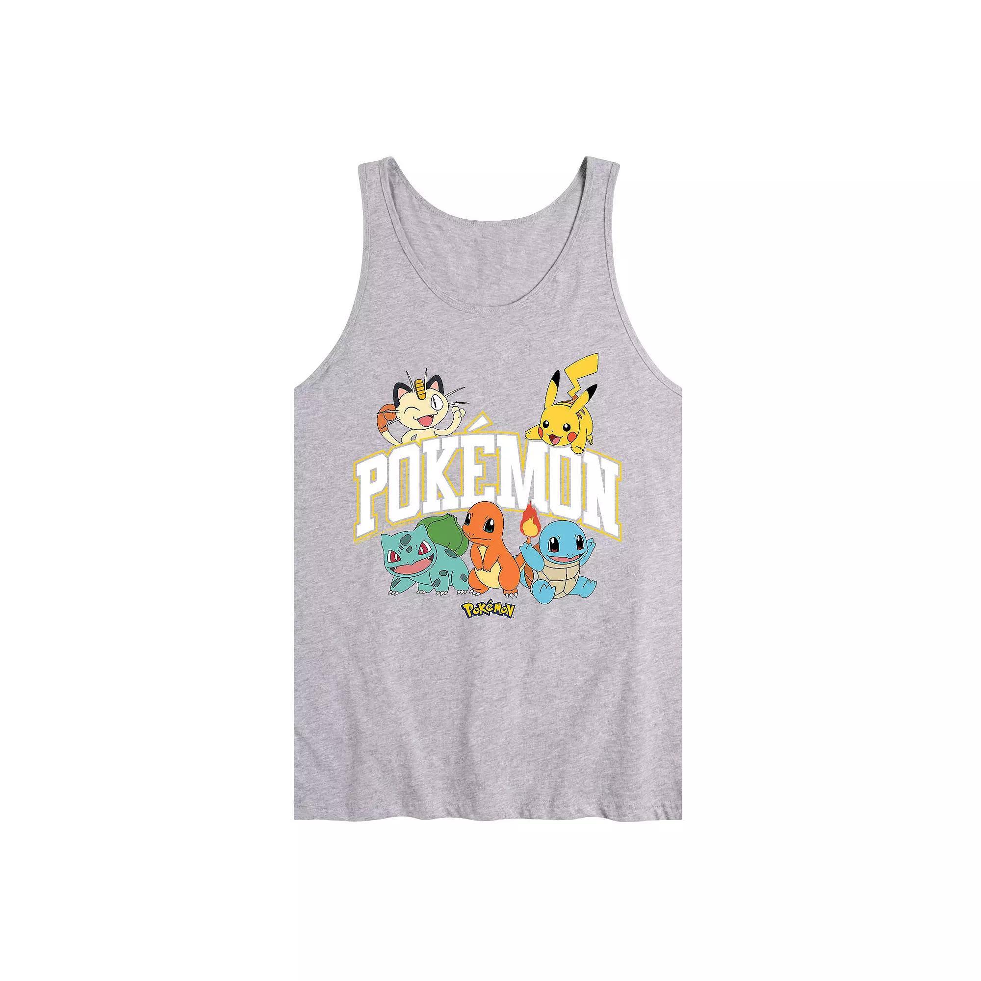 Mens Pokemon Athletic Tank Top Product Image