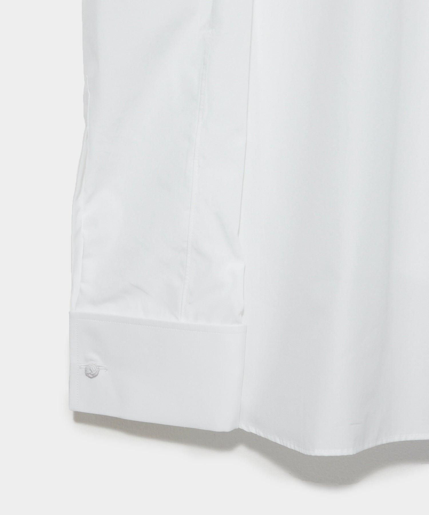 Hamilton + Todd Snyder Cotton Pleated Spread Collar Tuxedo Shirt Product Image