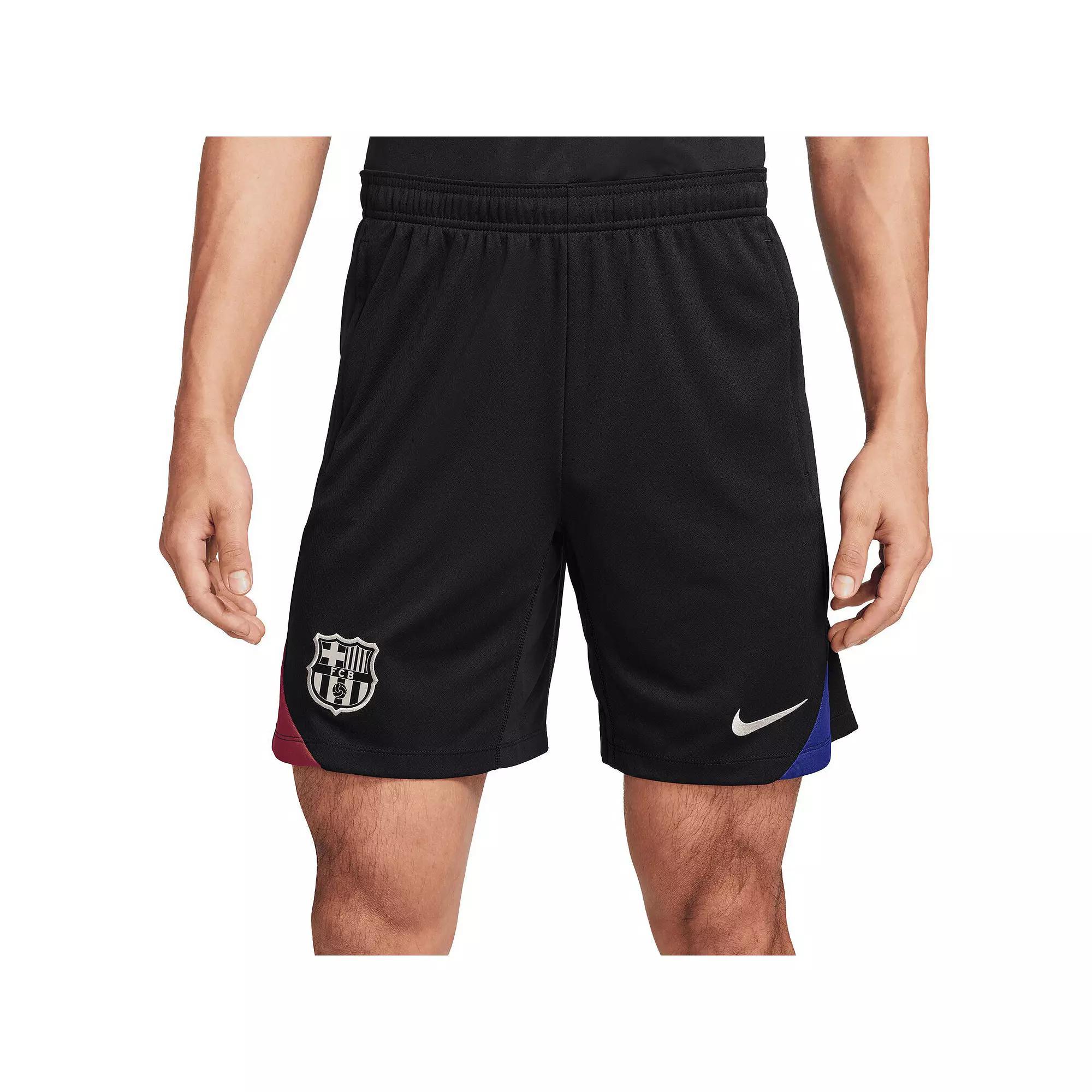 Men's Nike Black Barcelona 2024/25 Strike Shorts, Size: 3XL, Bar Black Product Image
