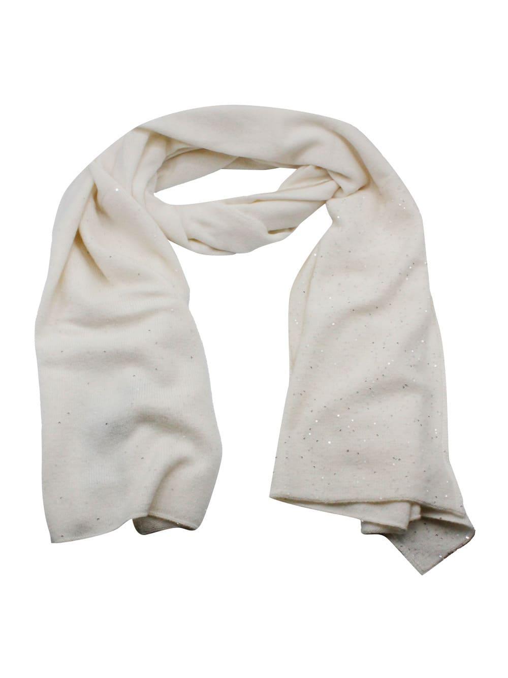 FABIANA FILIPPI Scarf In Beige Product Image
