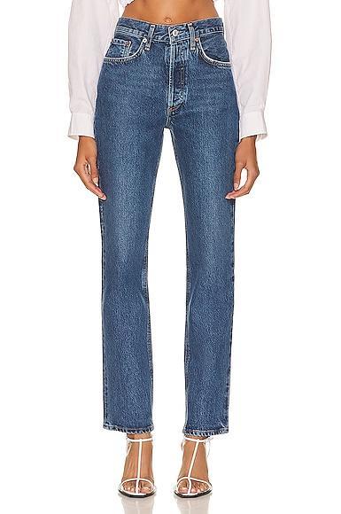 Lana Mid Rise Straight AGOLDE Product Image