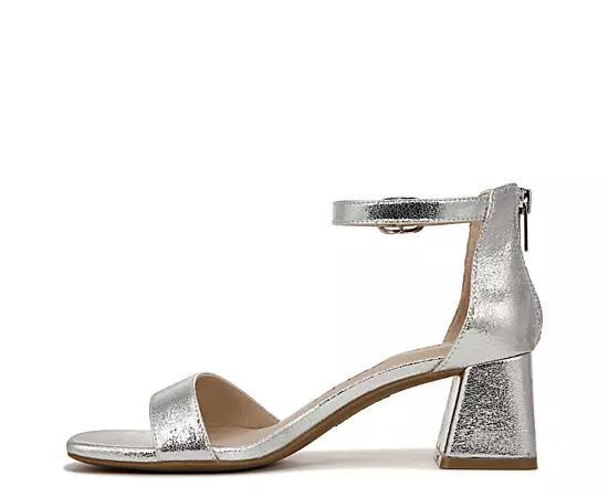 LifeStride Cassidy Women's Ankle Strap Heels, Size: 10, Silver Product Image