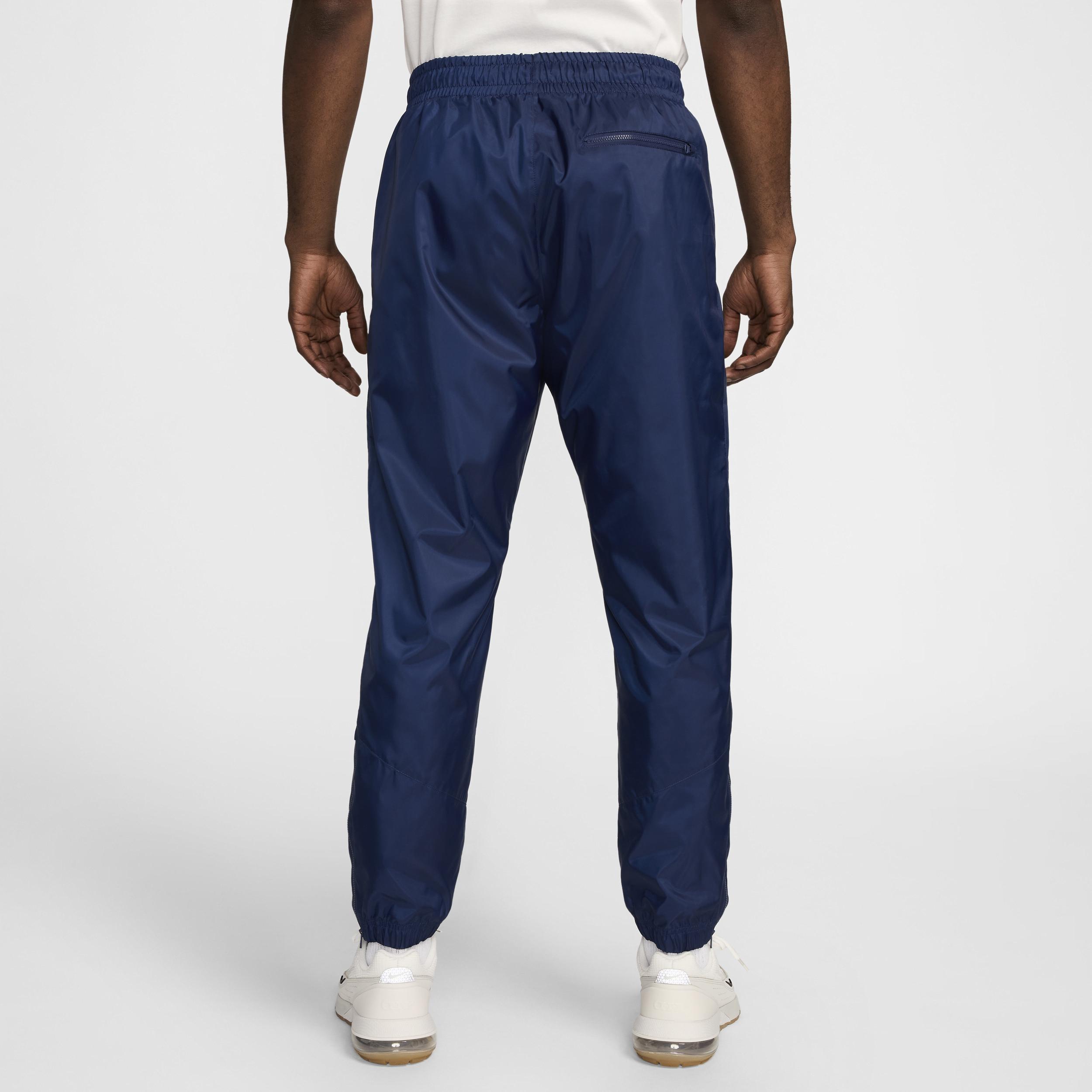 Men's Nike  Navy Paris Saint-Germain Windrunner Woven Pants, Size: Large, Psg Blue Product Image
