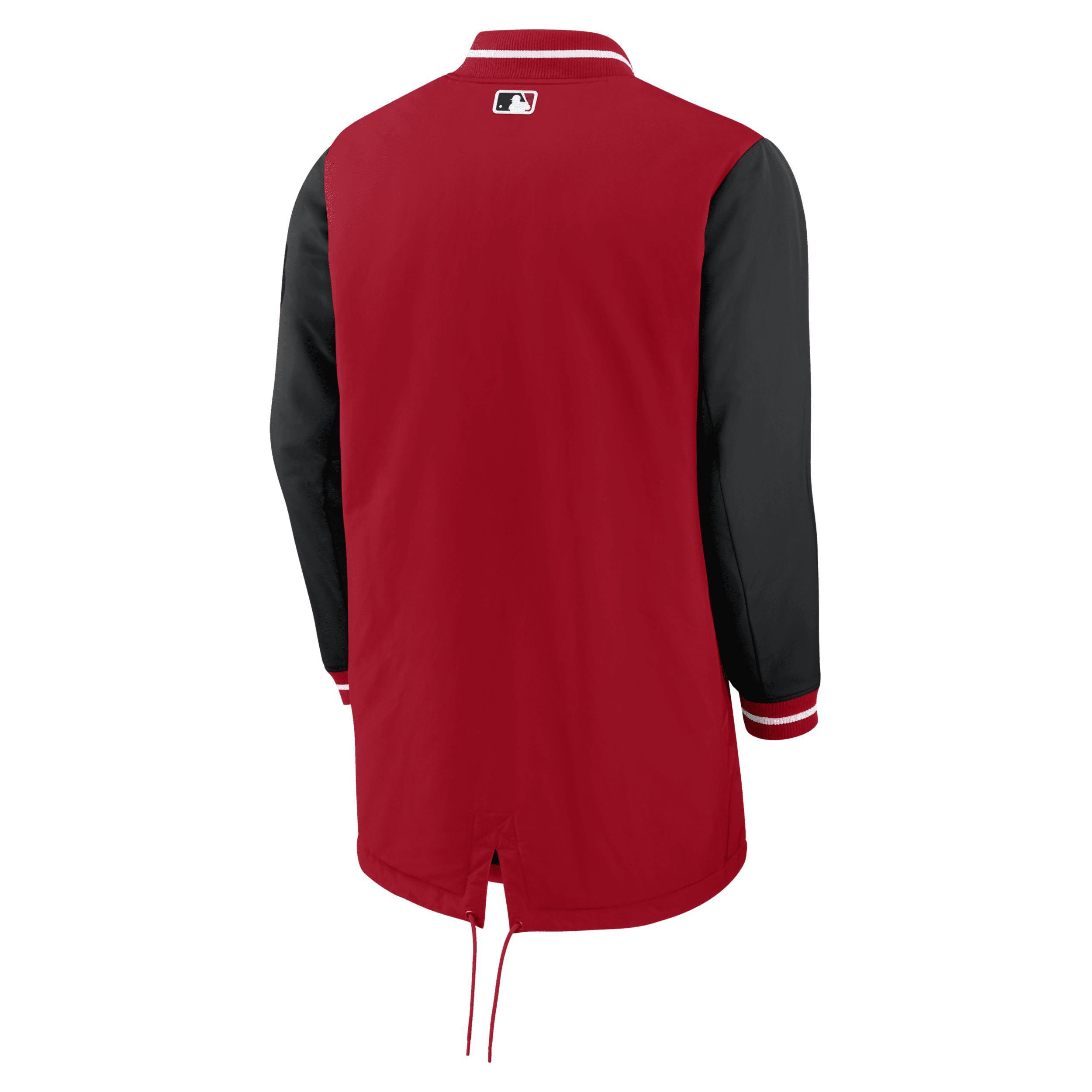 Nike Mens Dugout (MLB Cincinnati Reds) Full-Zip Jacket Product Image