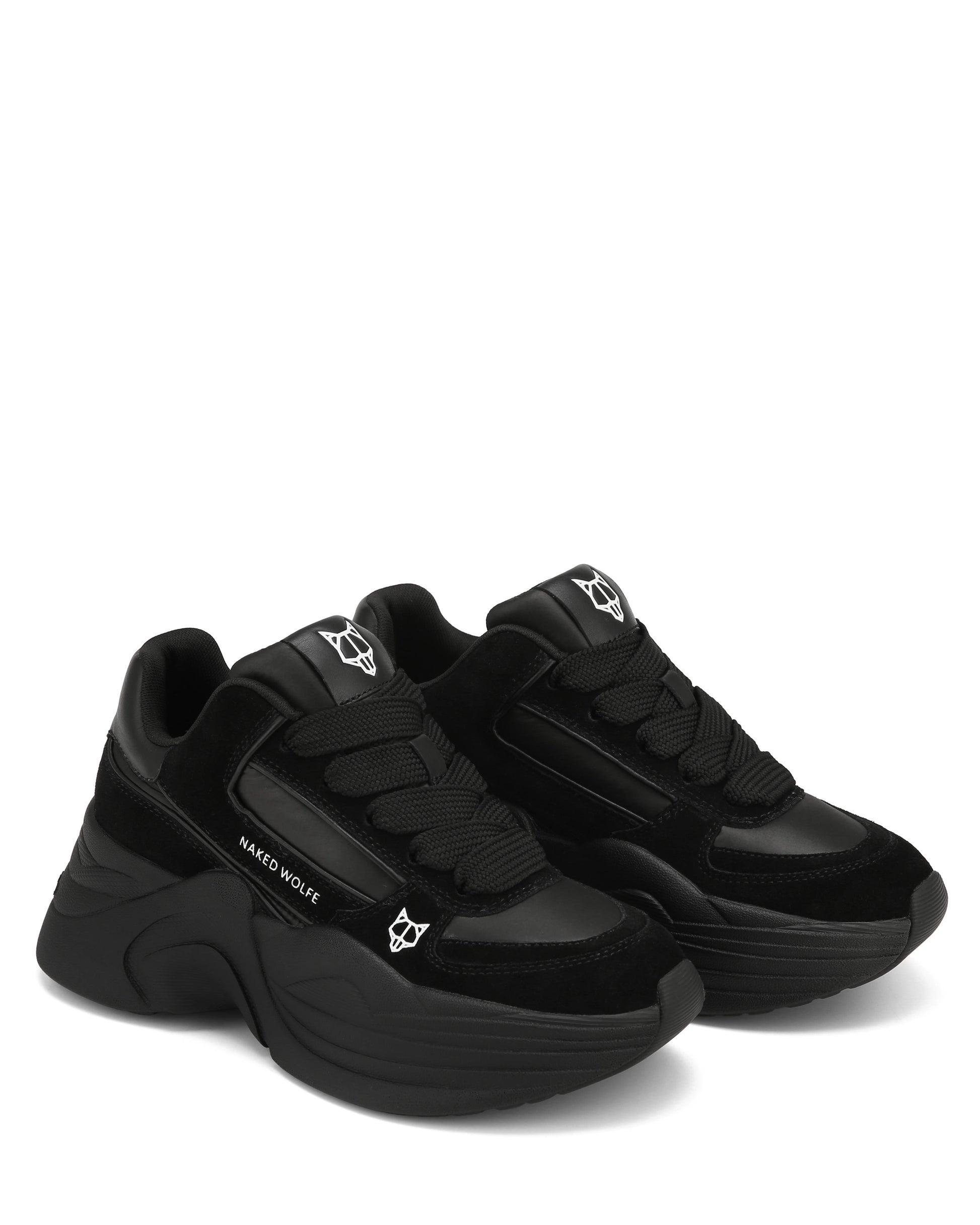 Temple Black Leather/Suede Product Image
