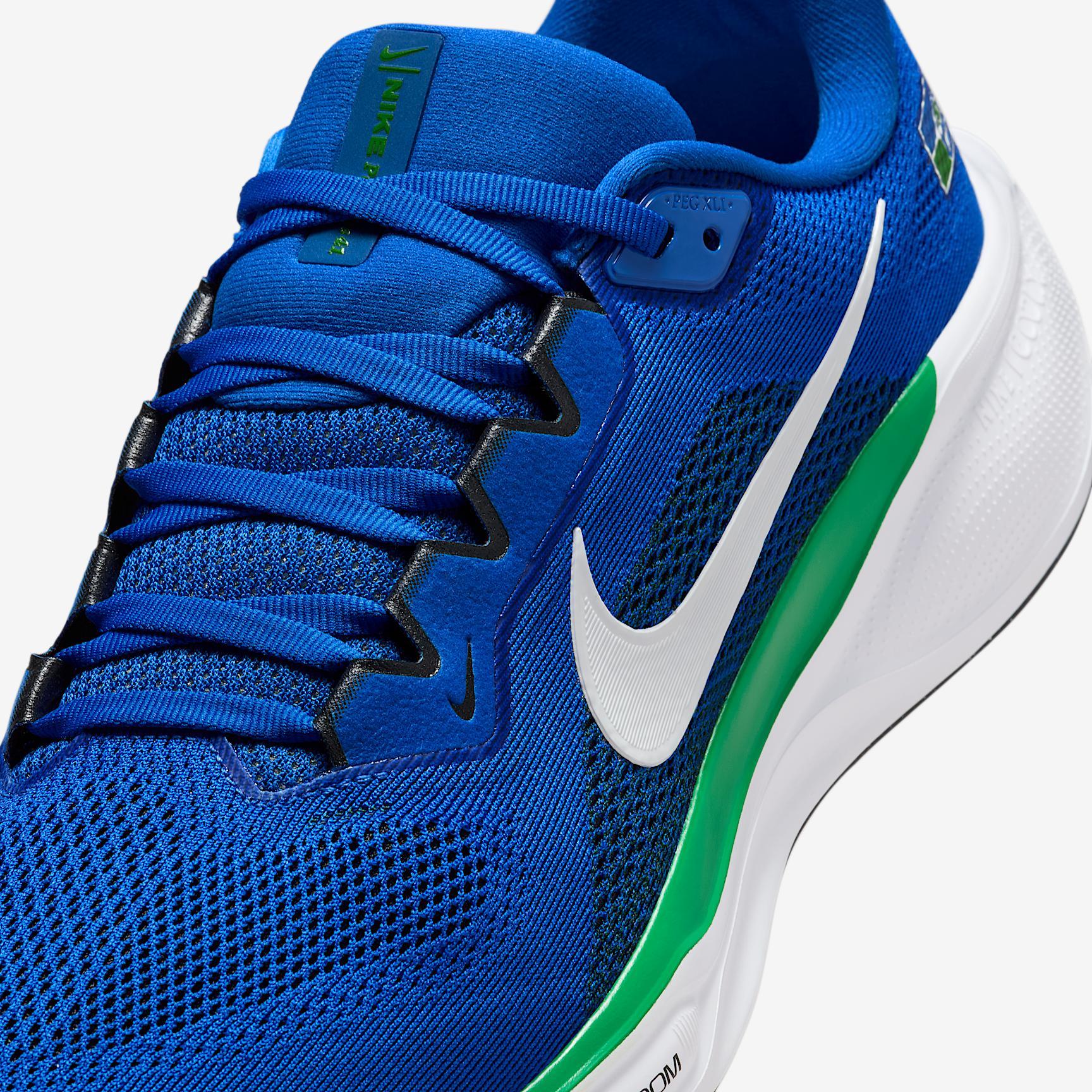 Seattle Seahawks Pegasus 41 Men's Nike NFL Road Running Shoes Product Image