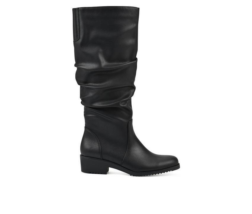 Women's Cliffs by White Mountain Duration Wide Calf Knee High Boots Product Image