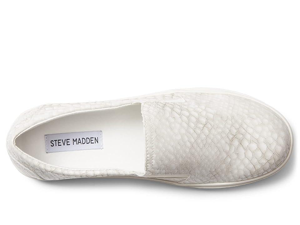 Steve Madden Calling Sneaker (Grey Snake) Women's Shoes Product Image