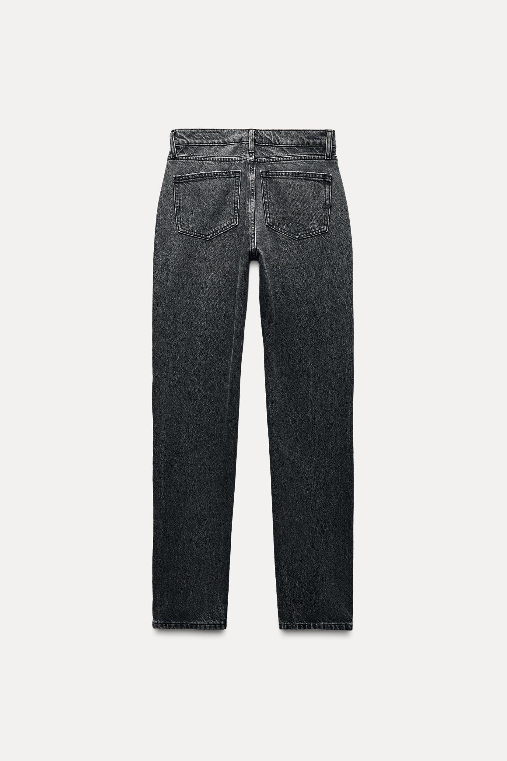 ZW COLLECTION LOW RISE STRAIGHT LEG JEANS Product Image