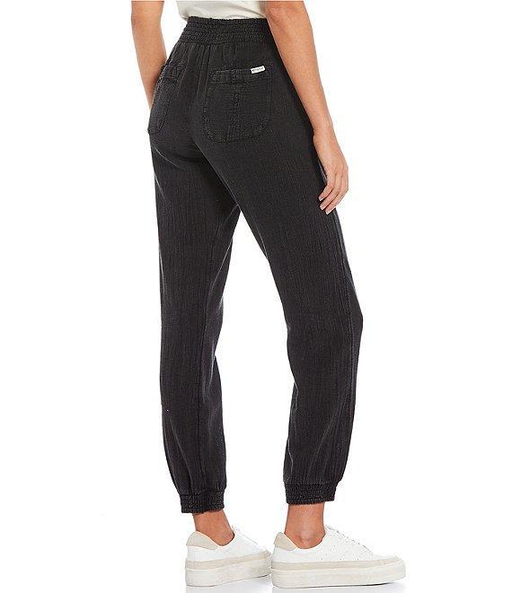 Rip Curl Classic Surf Relaxed Fit Textured Canvas Jogger Pants Product Image