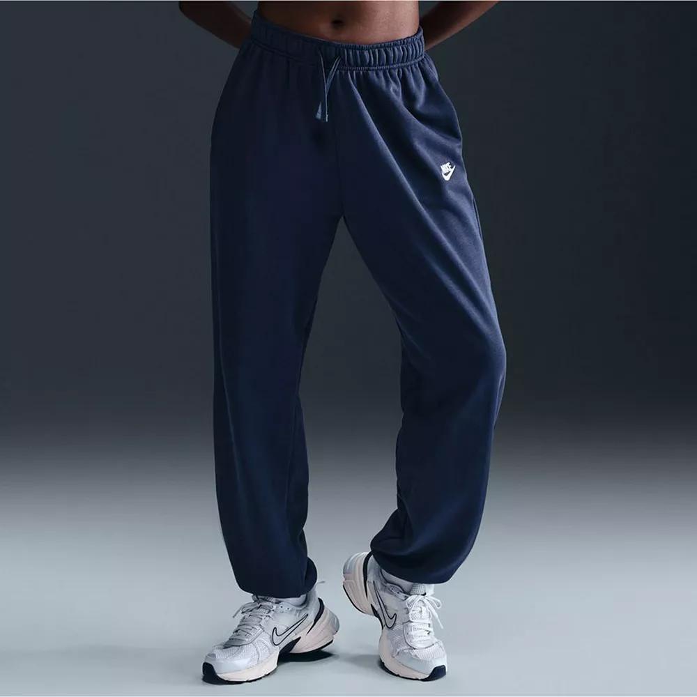 Women's Nike Sportswear Oversized Club Fleece Sweatpants, Size: XXL, Blue Product Image