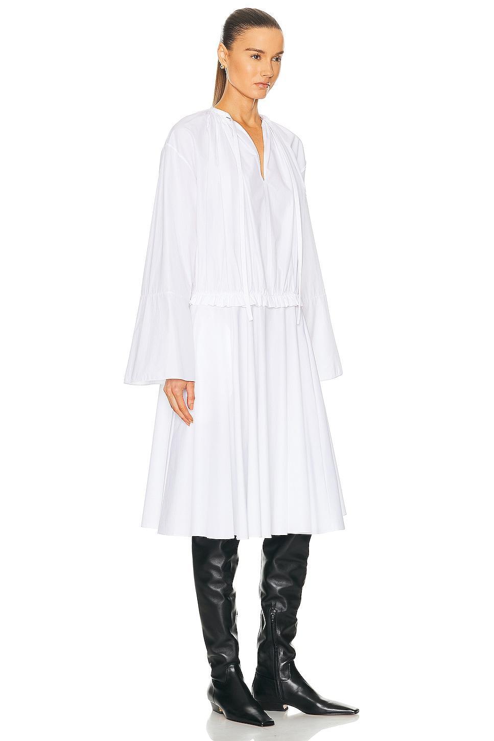 Loewe Tunic Dress in White Product Image