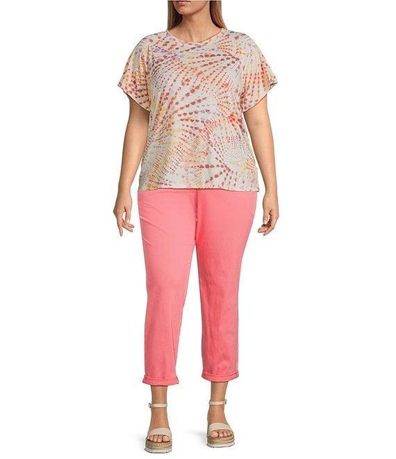 NYDJ Plus Size Margot Stretch Denim Girlfriend Jeans Product Image