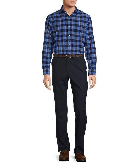 Hart Schaffner Marx Luxury Performance Long Sleeve Buffalo Large Check Sportshirt Product Image