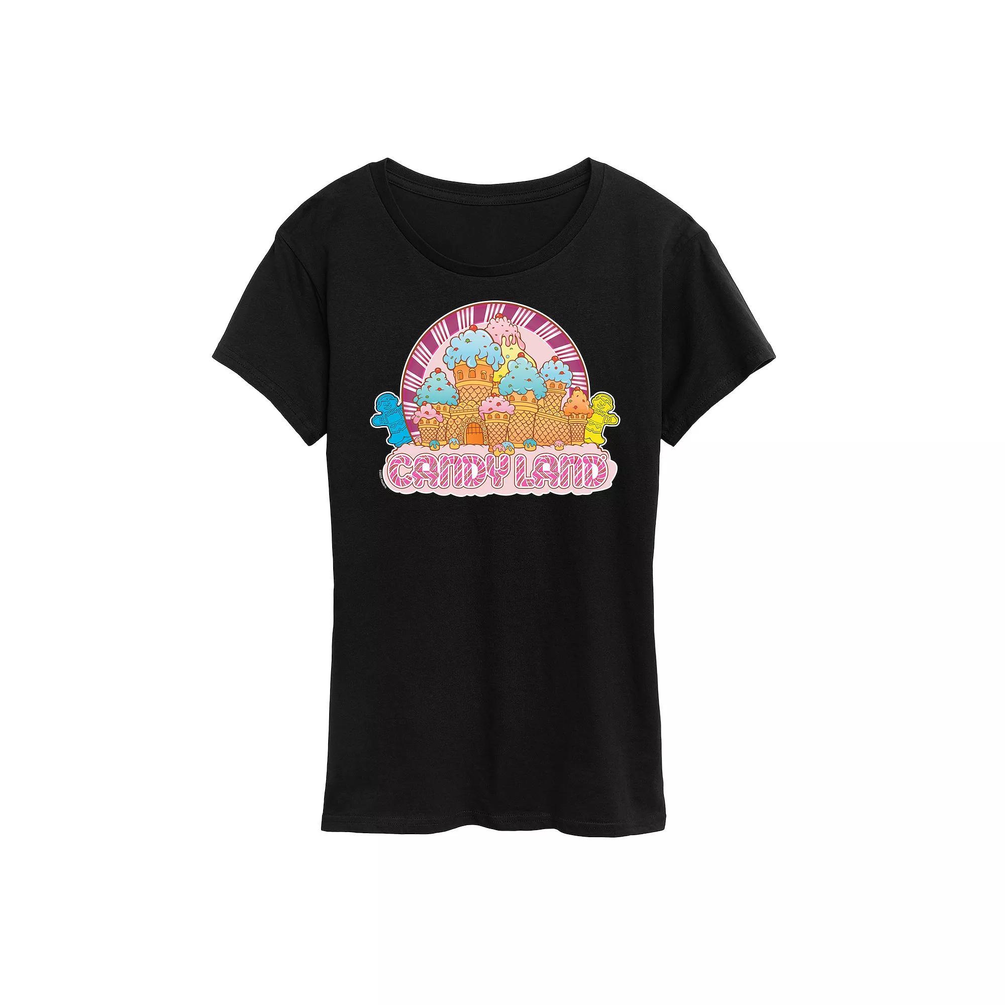 Disneys Alice in Wonderland Womens Stay Curious Graphic Tee, Girls Product Image