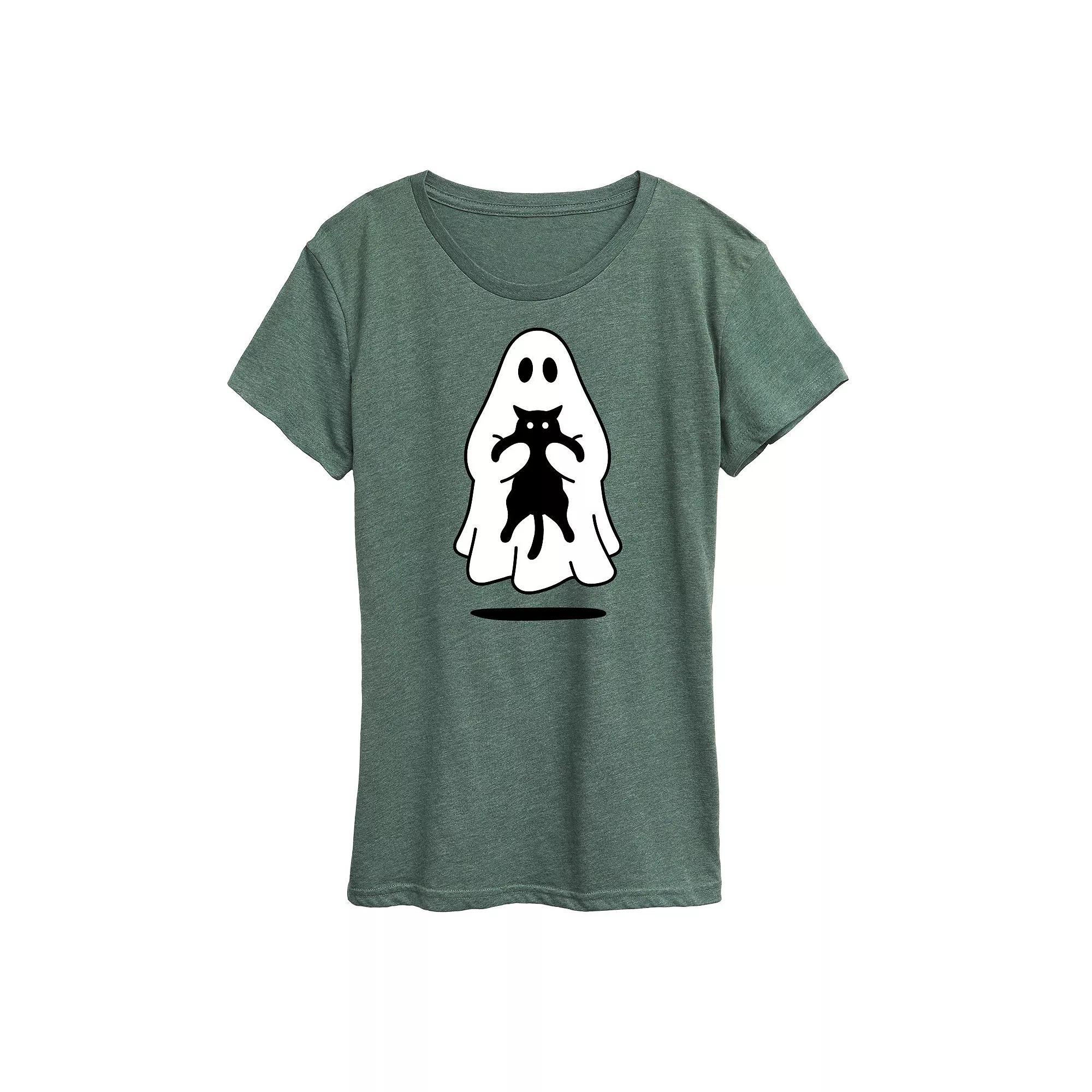 Womens Music is the Answer Graphic Tee Grey Royal Blue Product Image