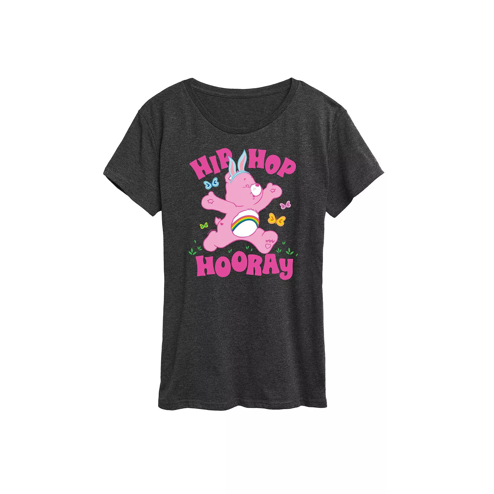 Womens Care Bears Hip Hop Hooray Graphic Tee Blue Product Image