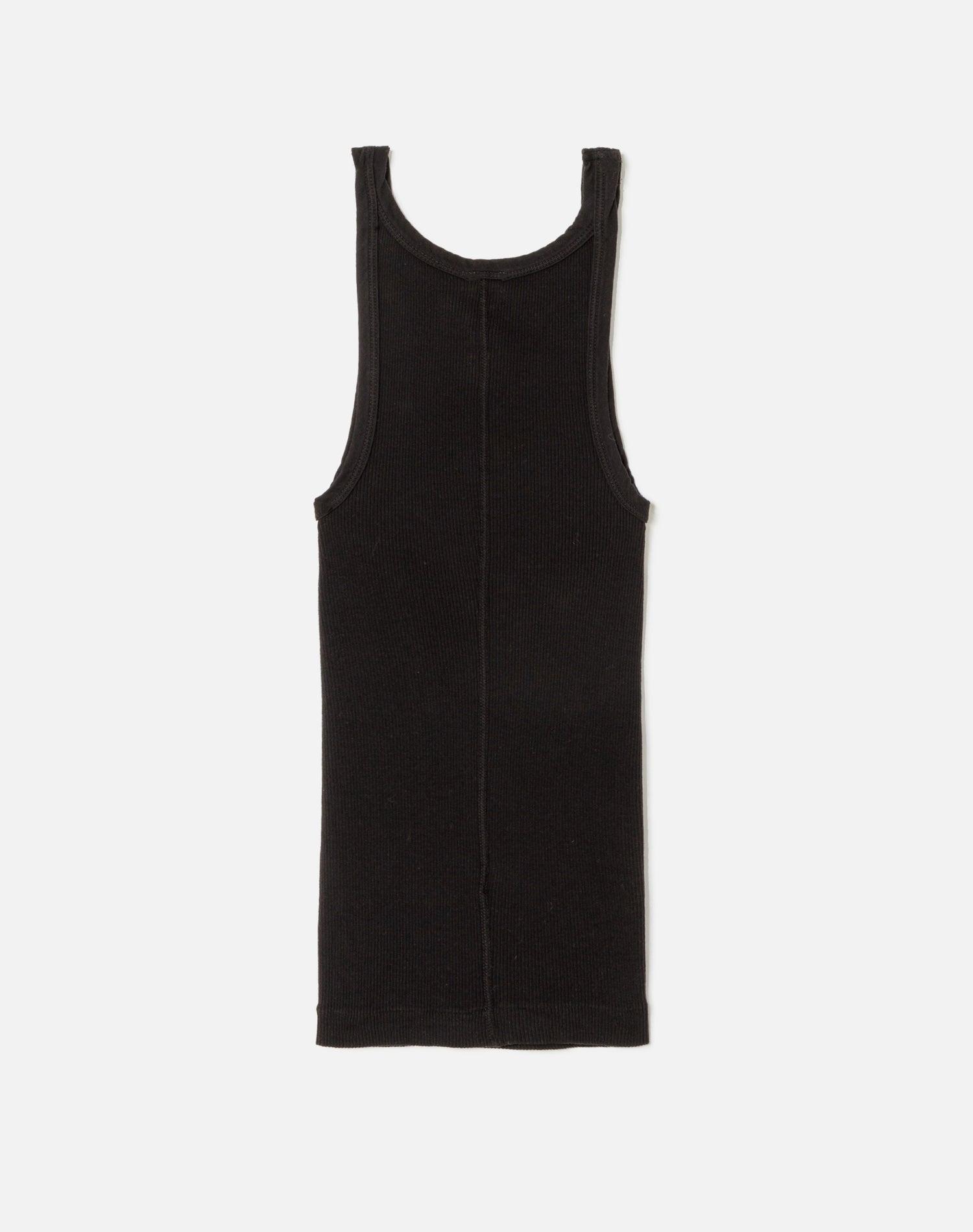 Hanes Ribbed Tank - Black Product Image