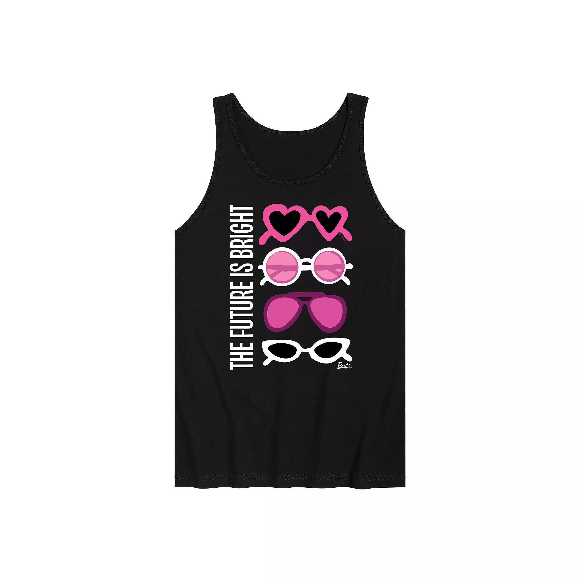 Mens Barbie The Future Is Bright Tank Top Product Image