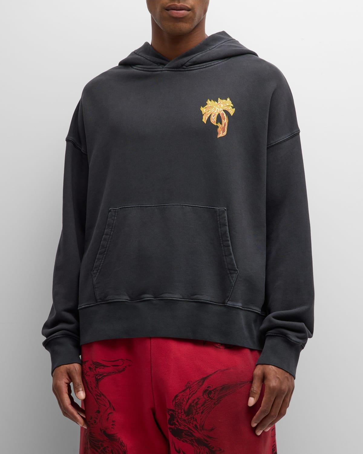 Men's Burning Palm Hoodie Product Image