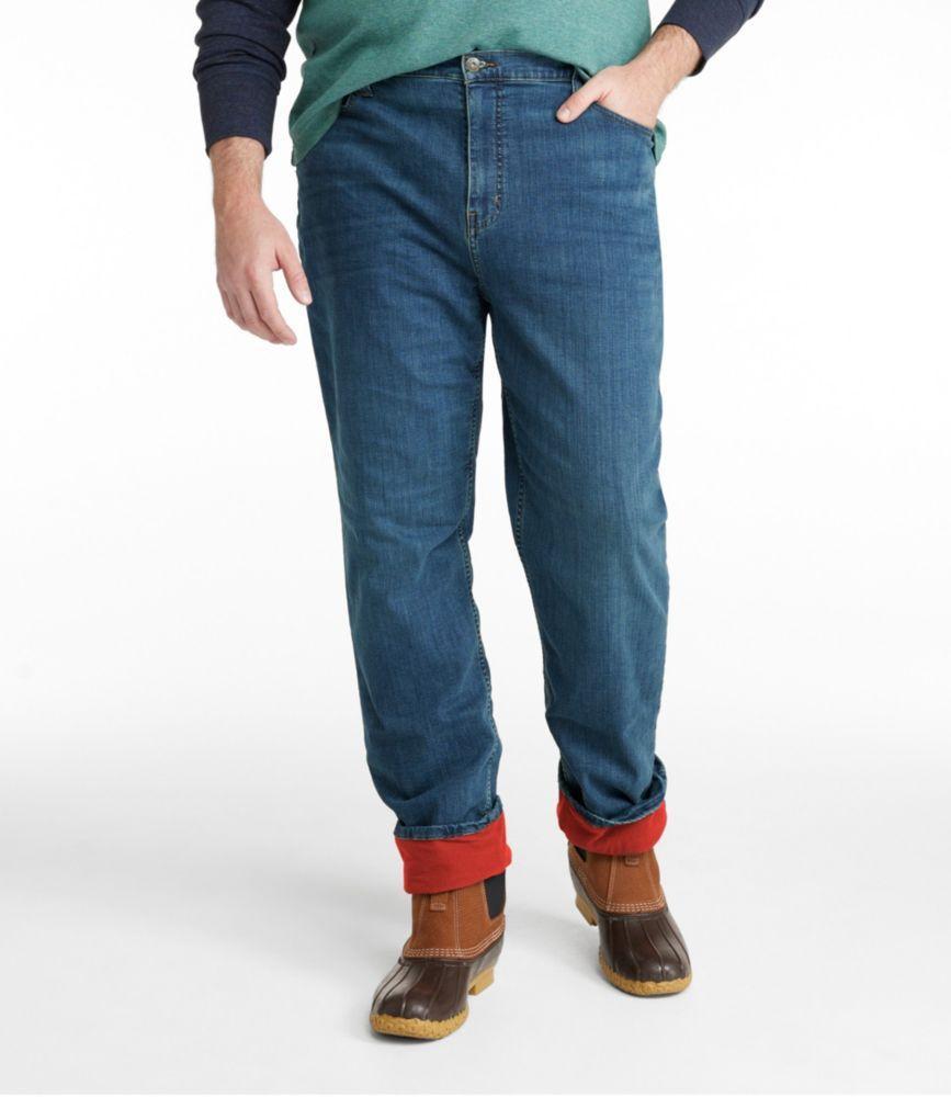
                            Men's BeanFlex® Jeans, Classic Fit, Fleece-Lined
                         Product Image