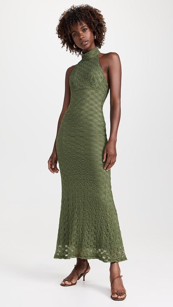 BARDOT Ola Lace Midi Dress | Shopbop Product Image