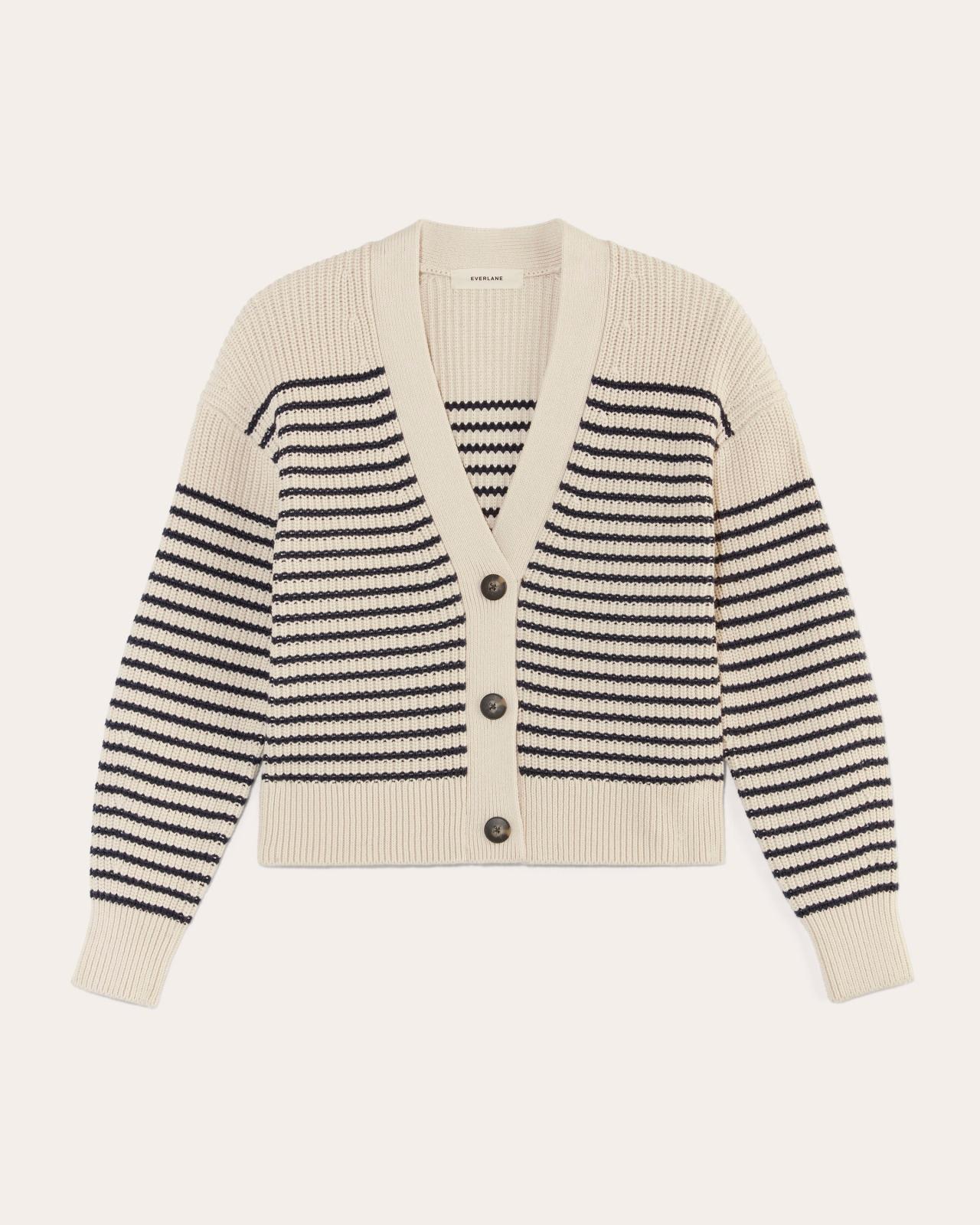 The Boxy Cardigan in Everyday Cotton Product Image